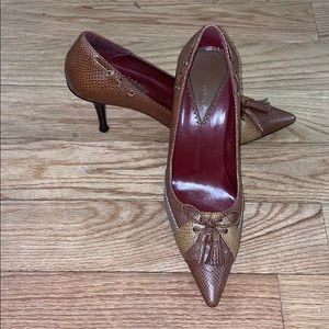 Nine West Leather Heels